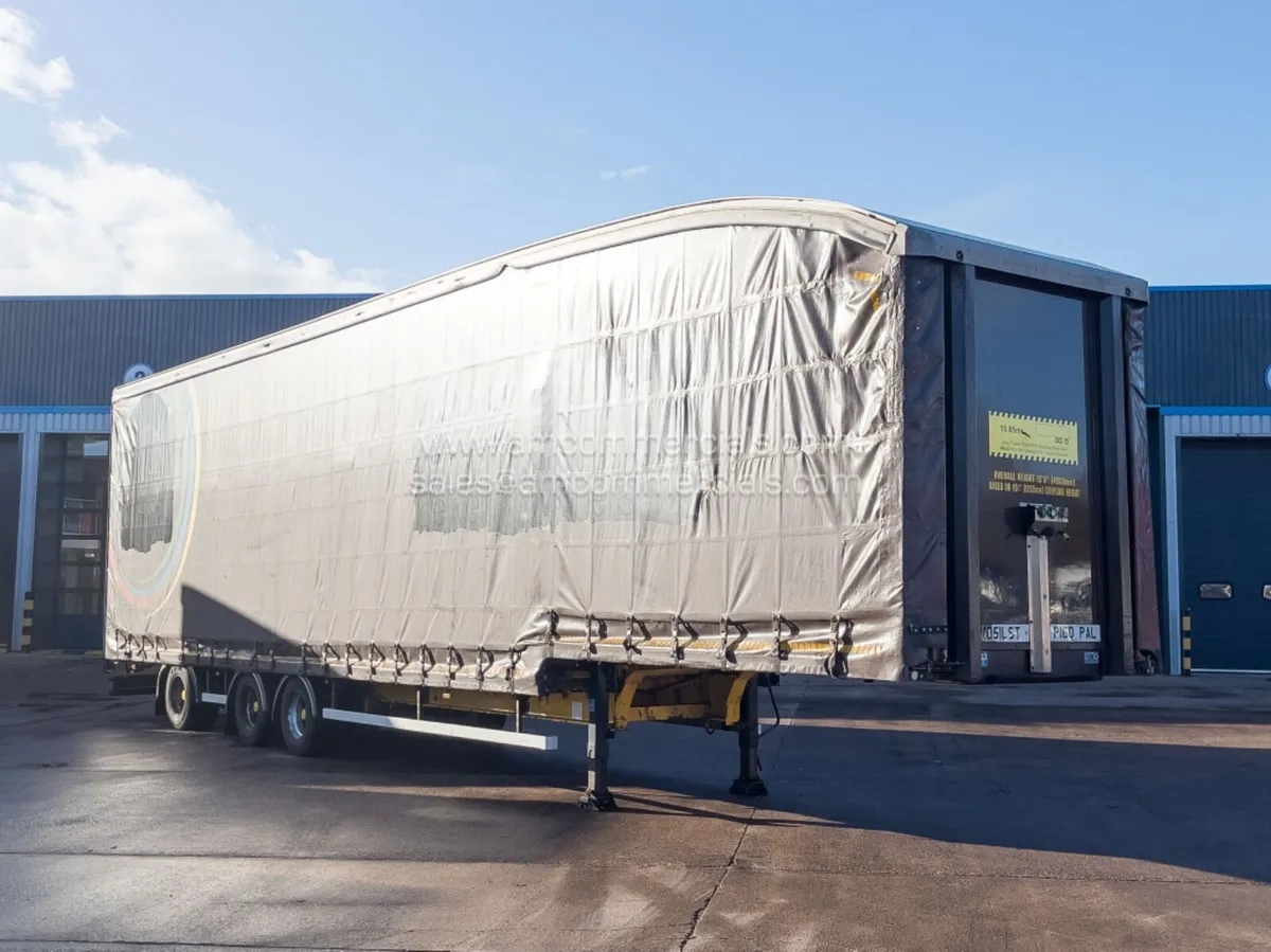 2015 SDC 4900MM DOUBLE DECK CURTAIN SIDE TRAILER - Image 1