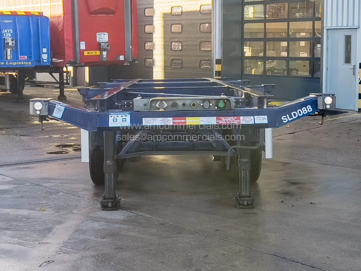 2021 DENNISON SLIDING SKELETAL TRAILER - C556187 - Image 2