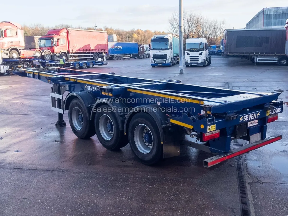 2021 DENNISON SLIDING SKELETAL TRAILER - C556187 - Image 4