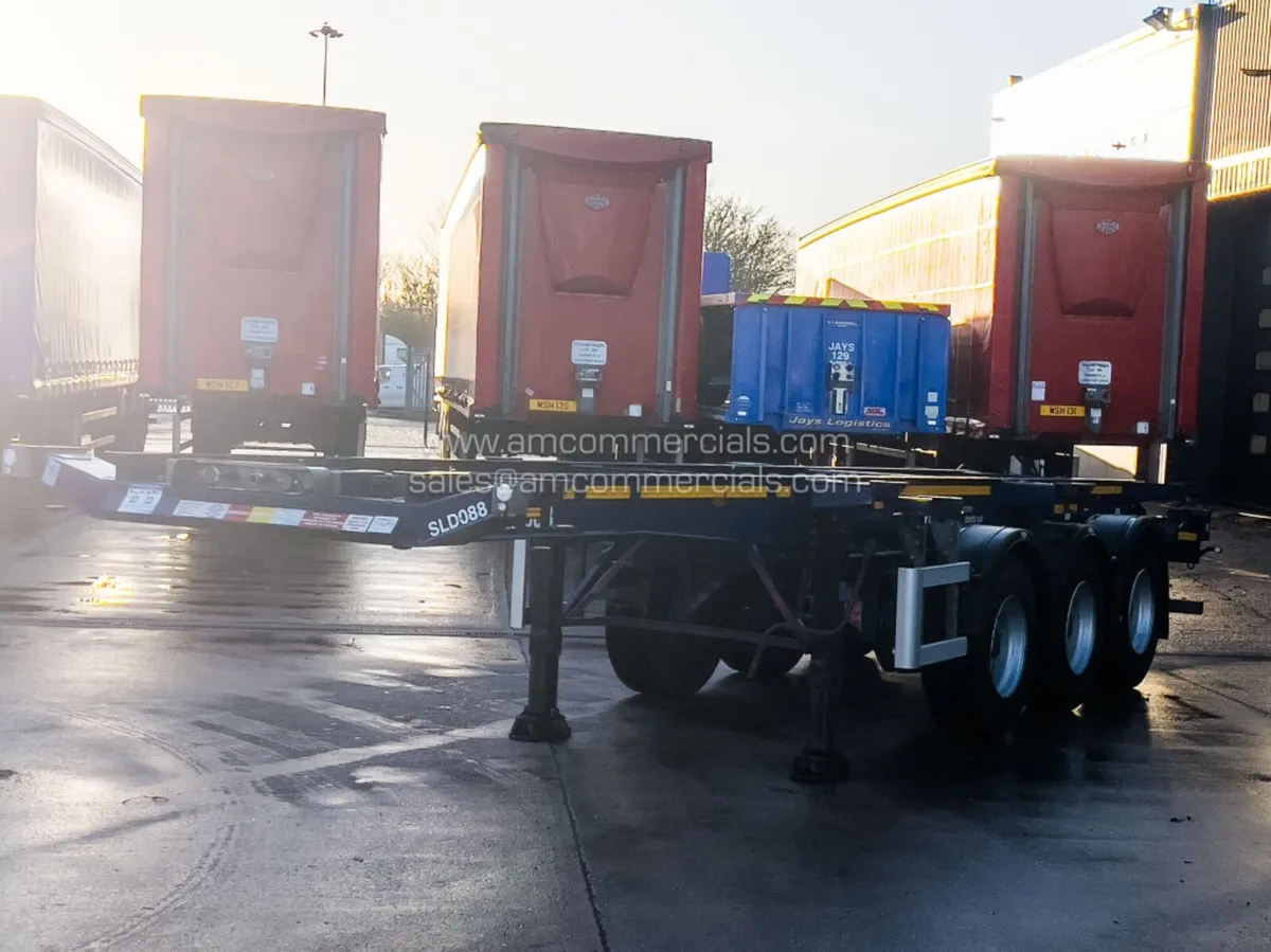 2021 DENNISON SLIDING SKELETAL TRAILER - C556187 - Image 3