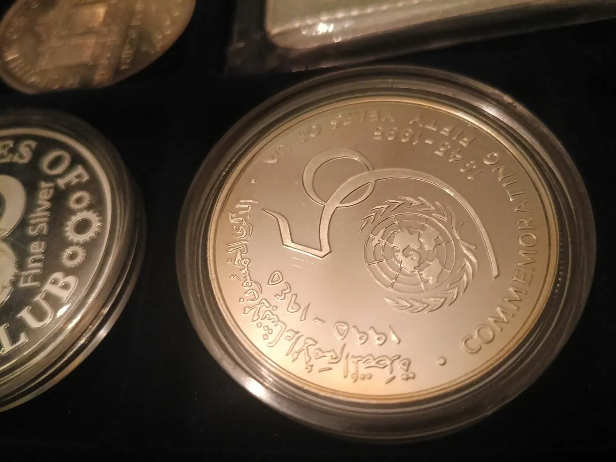 4 silver coins /bar - Image 3