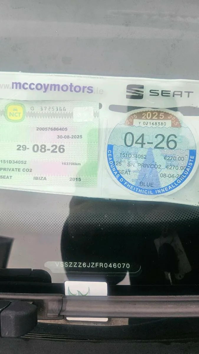 Seat ibiza Nct&Tax - Image 2
