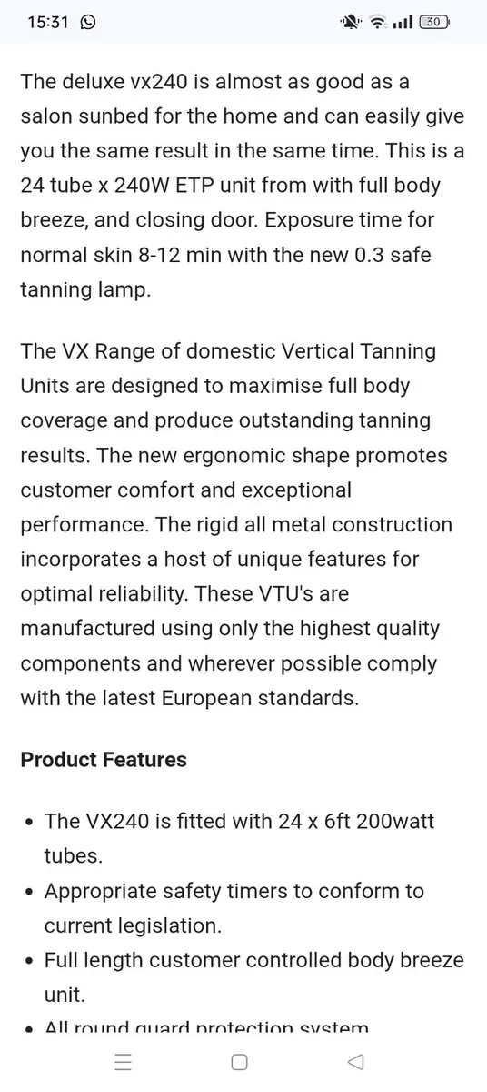 🎅 SUNBED AVAILABLE FOR SALE 🎅 - Image 4