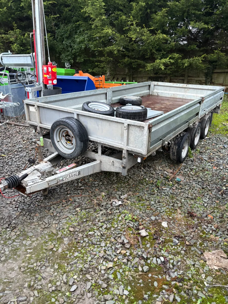 Indespension 14ft dropside trailer - Image 1