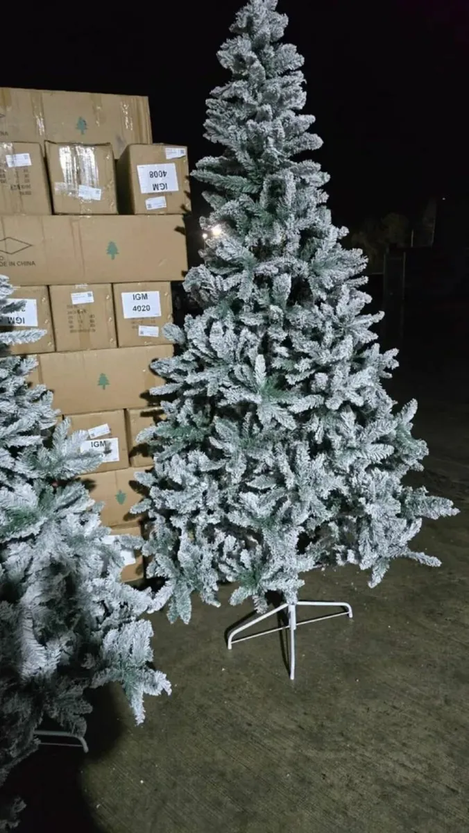 Christmas Tree white 8ft brand new - Image 4