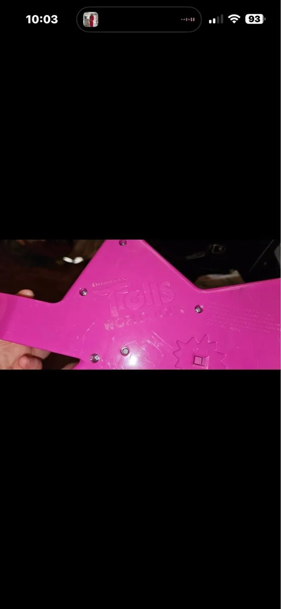 Troll guitar and teddy - Image 3