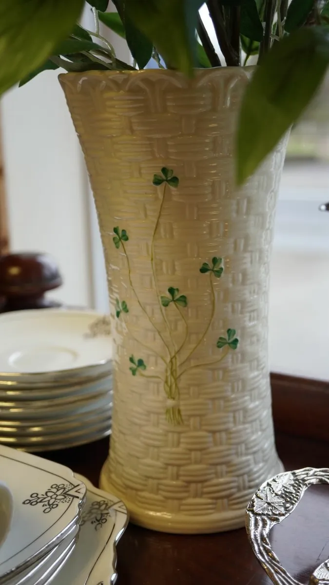 Belleek Vase - Image 2