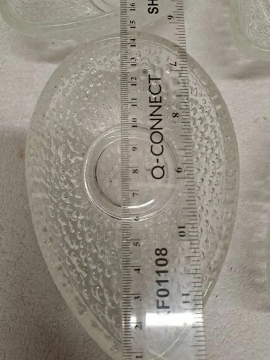 Vintage glass avocado dishes - Image 3