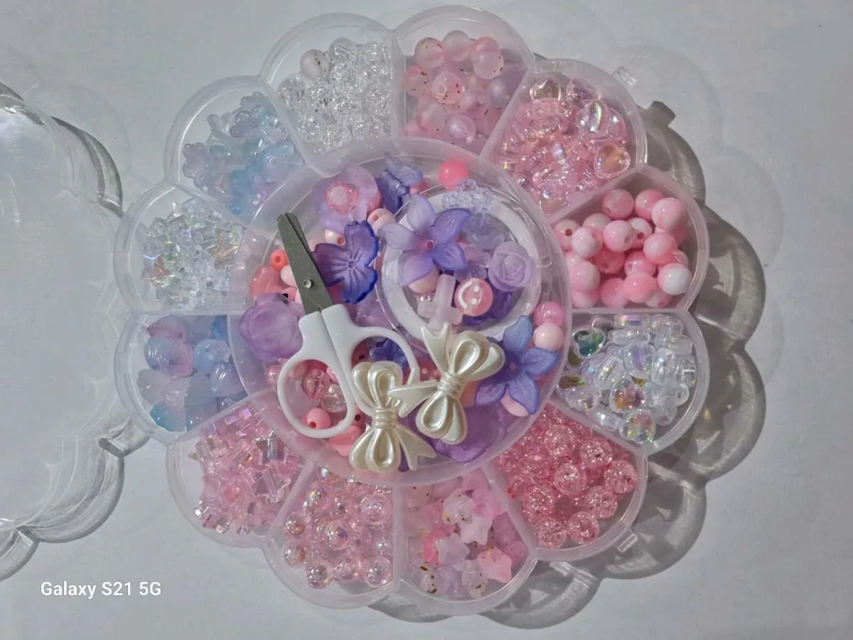 Bracelet Making Kit- Beads, Charms, and
More! - Image 1