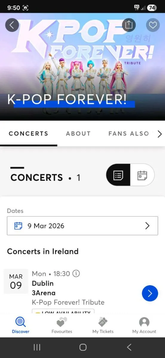 Concert tickets - Image 2