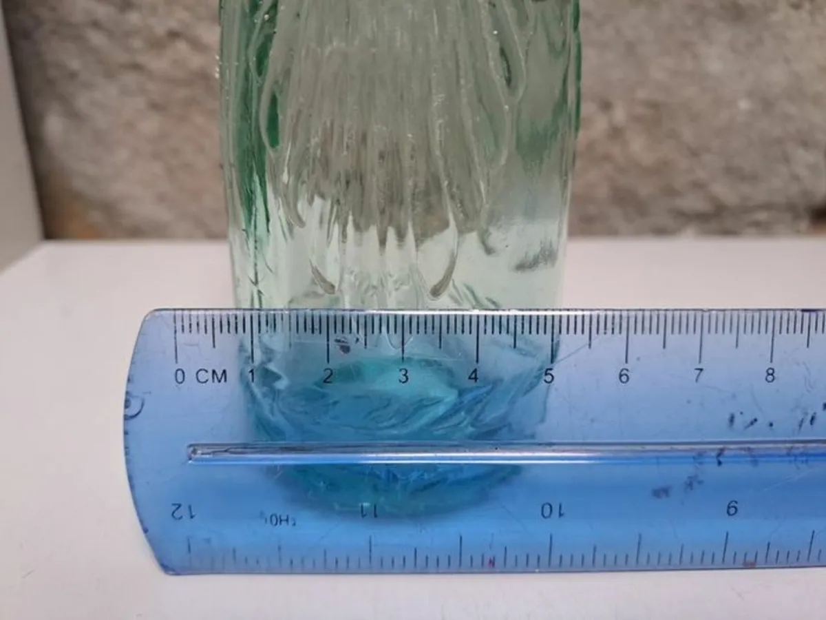 Vintage glass bottle - Image 4