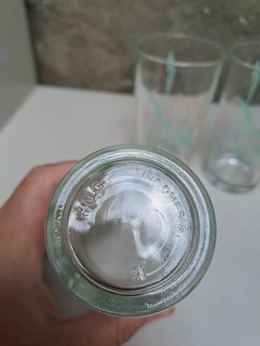 Vintage Glasses from Indonesia - Image 4