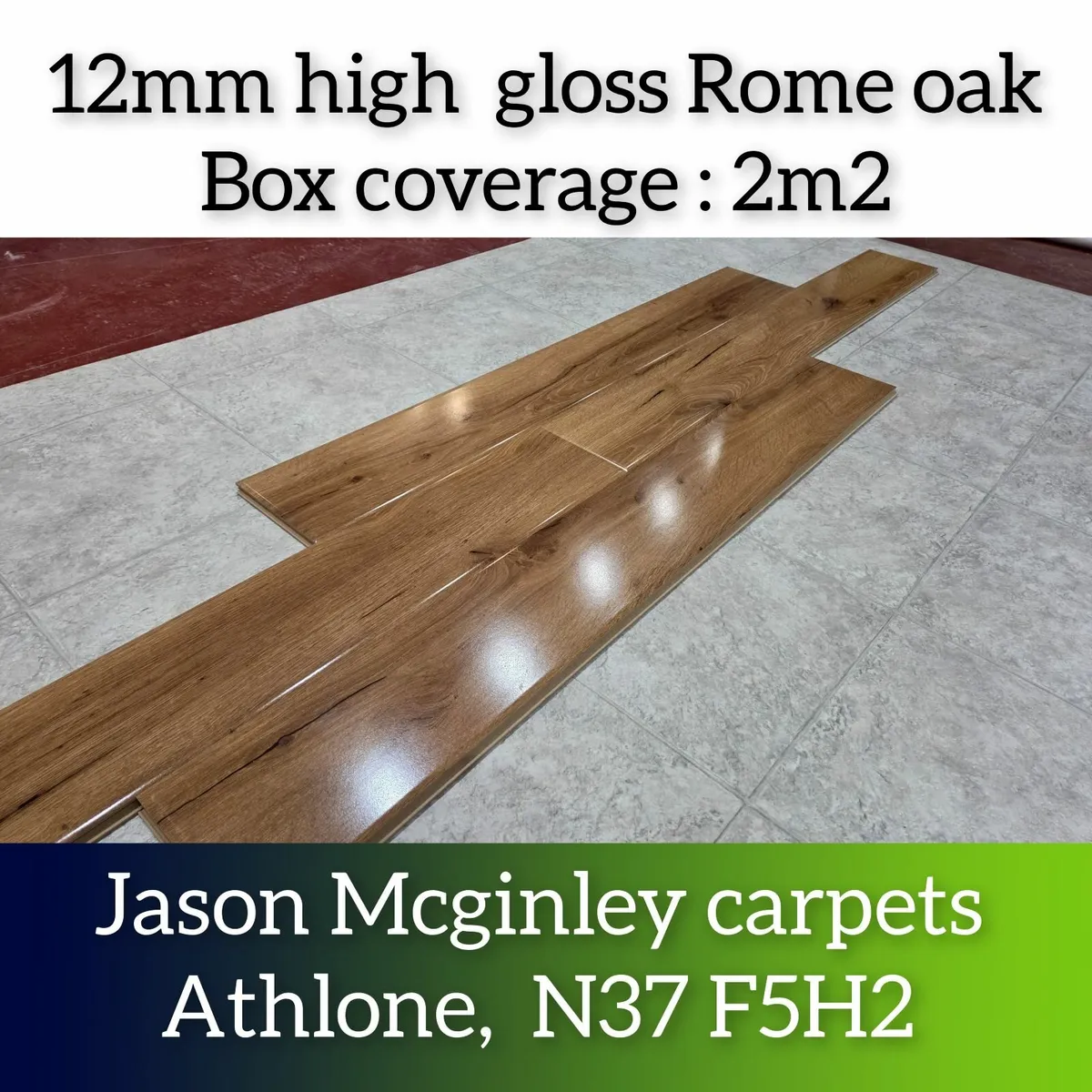 12mm high gloss flooring - Image 2