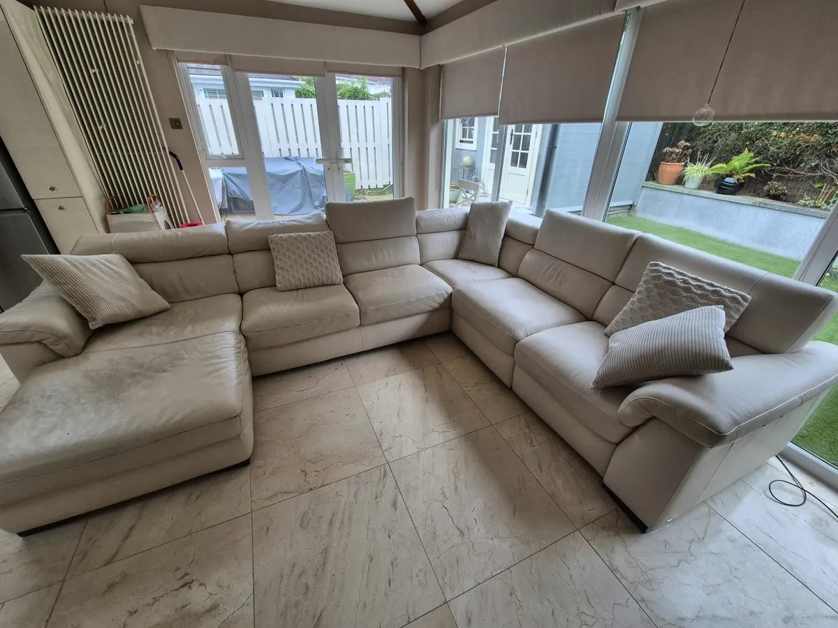 Leather Sofa - Image 3