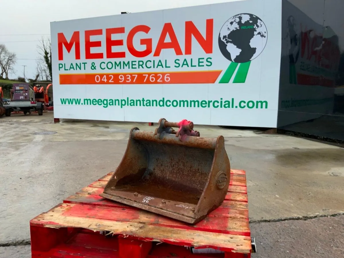 24" STRICKLAND BUCKET....30mm PINS.........265v. - Image 2