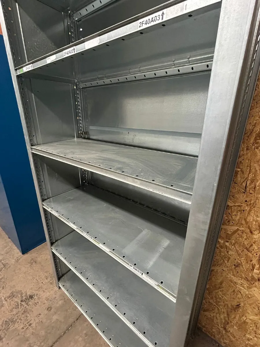 7 tier galvanised shelving - Image 2