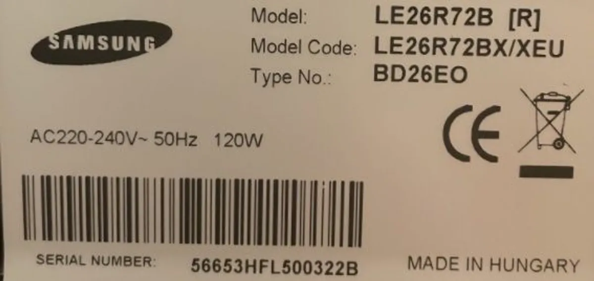 Samsung flatscreen with remote - Image 2