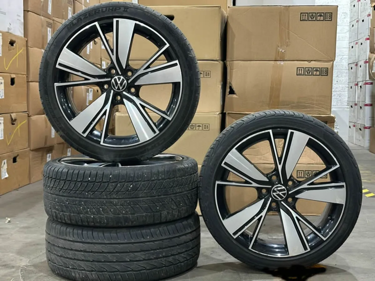 18" Genuine VW GOLF BAKERSFIELD Wheels & Tyres - Image 1