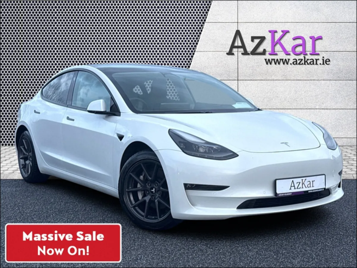 Tesla Model 3 2021 3 LONG RANGE AWD 470BHP €122PW - Image 1
