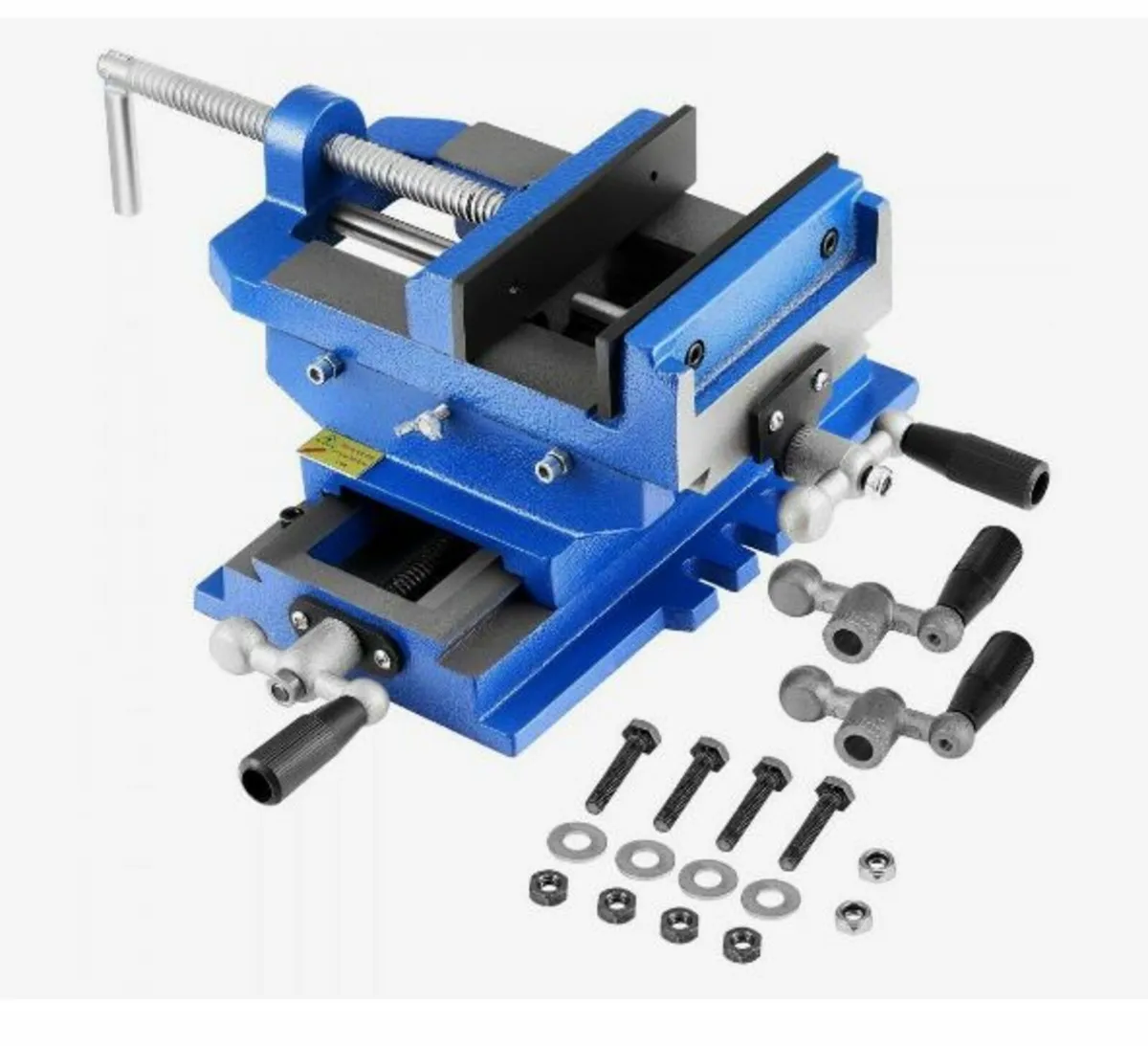 Cross Slide Drill Press Vise, 4 Inch - Image 2