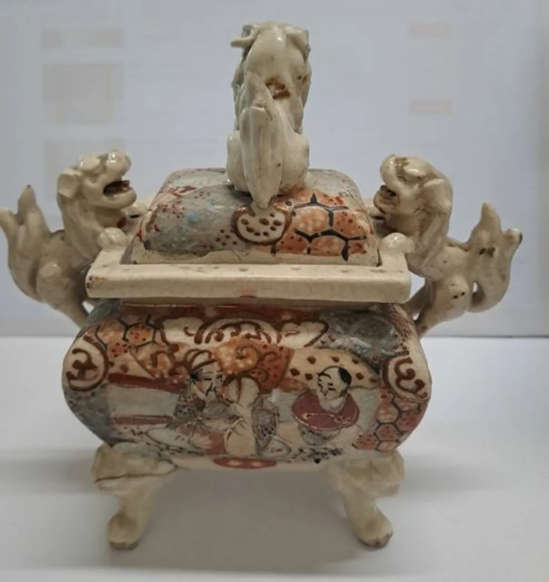 2 Japanese Koro jars Antique - Image 4