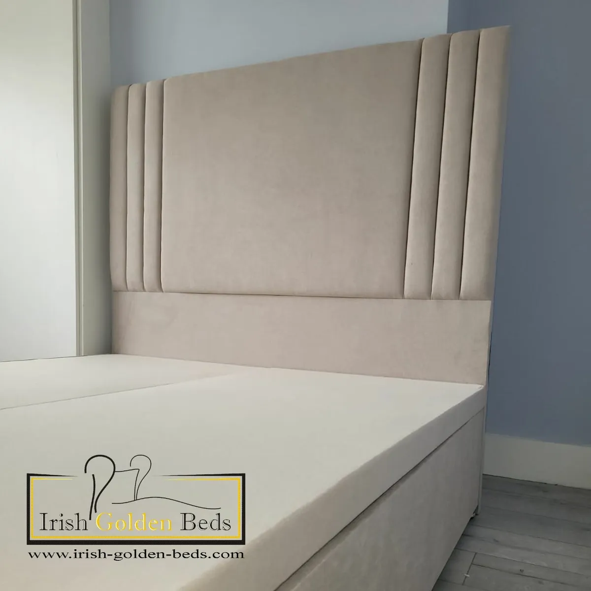 bed frame and headboard, free delivery - Image 2