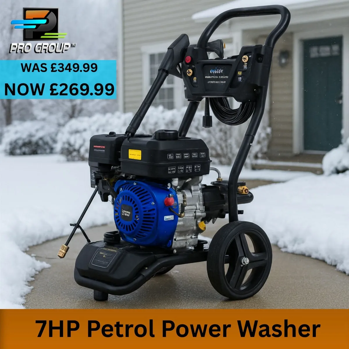 7HP Petrol Power Washer - Image 1