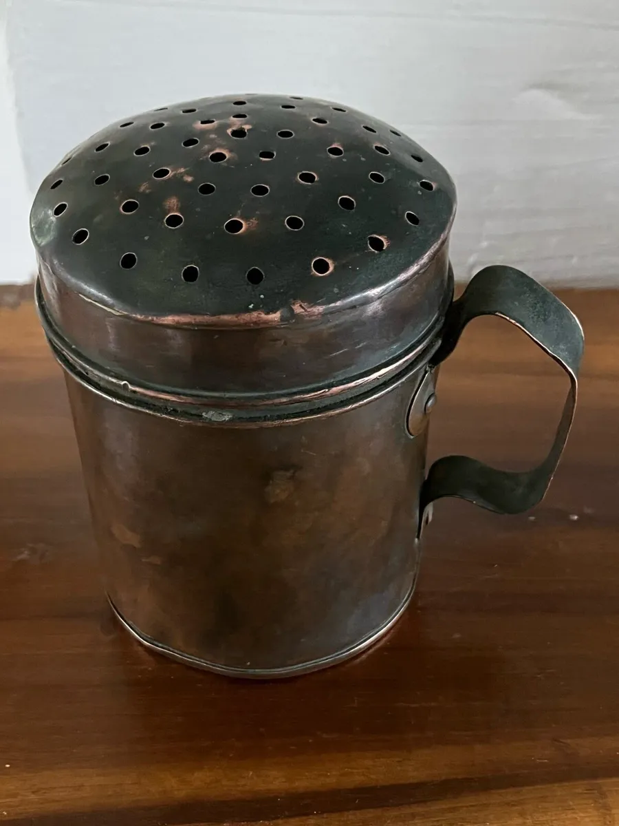 Antique Copper Flour Shaker - Image 3