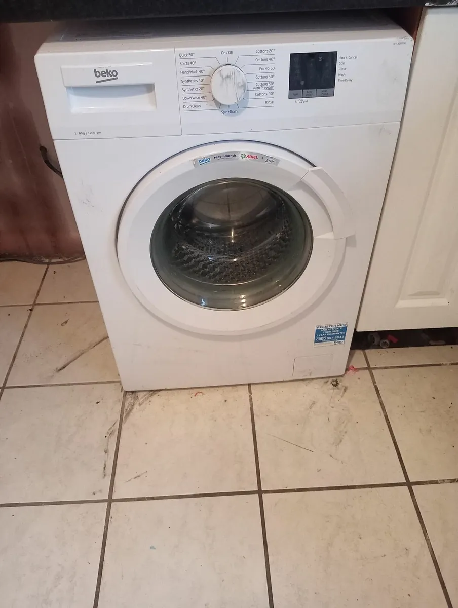 Beko Washing Machine 8 kg
