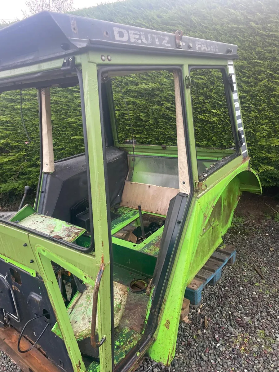 European Deutz DX Cab Frame with Roof - Image 1