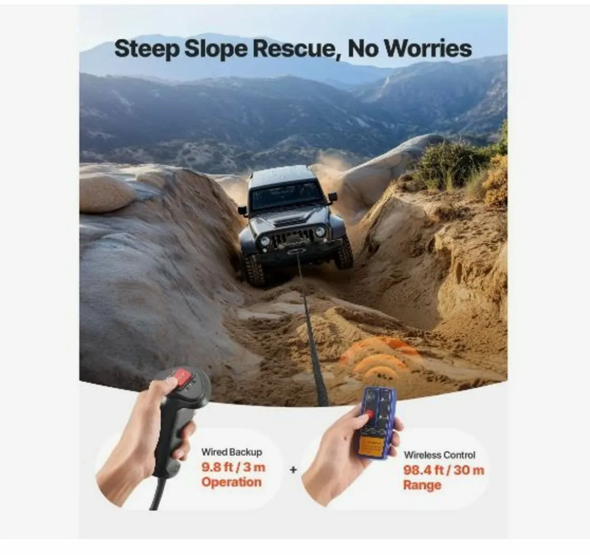 Electric Winch, 6100 kg Load Capacity - Image 4