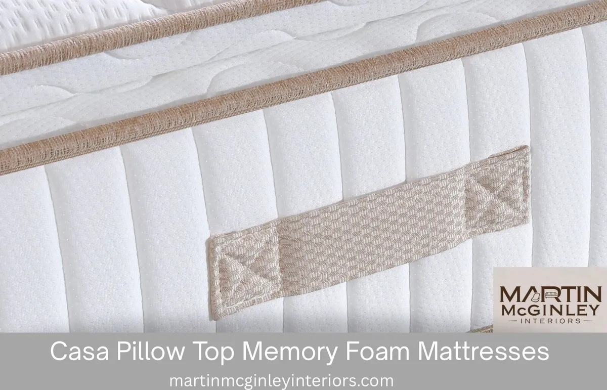 Double Size Pillow Top Memory Foam Mattresses - Image 3