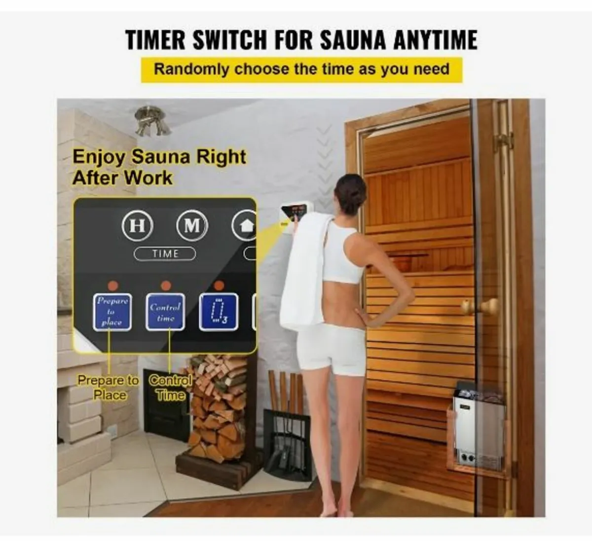 External Sauna Heater Controller for 3KW-9KW - Image 4