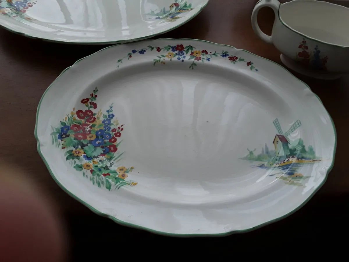 1930s vintage crockery set - Image 2