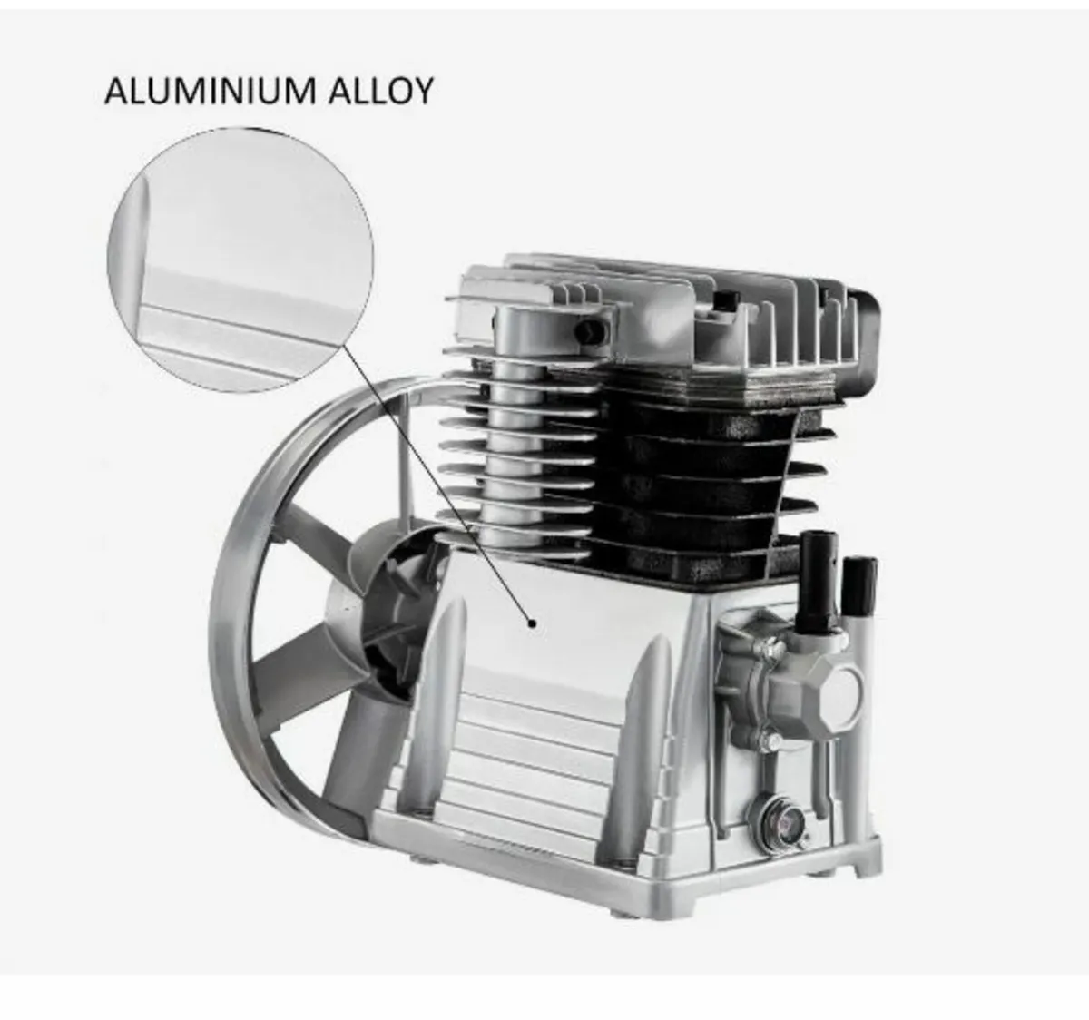 New Industrial Twin Cylinder Air Compressor - Image 3