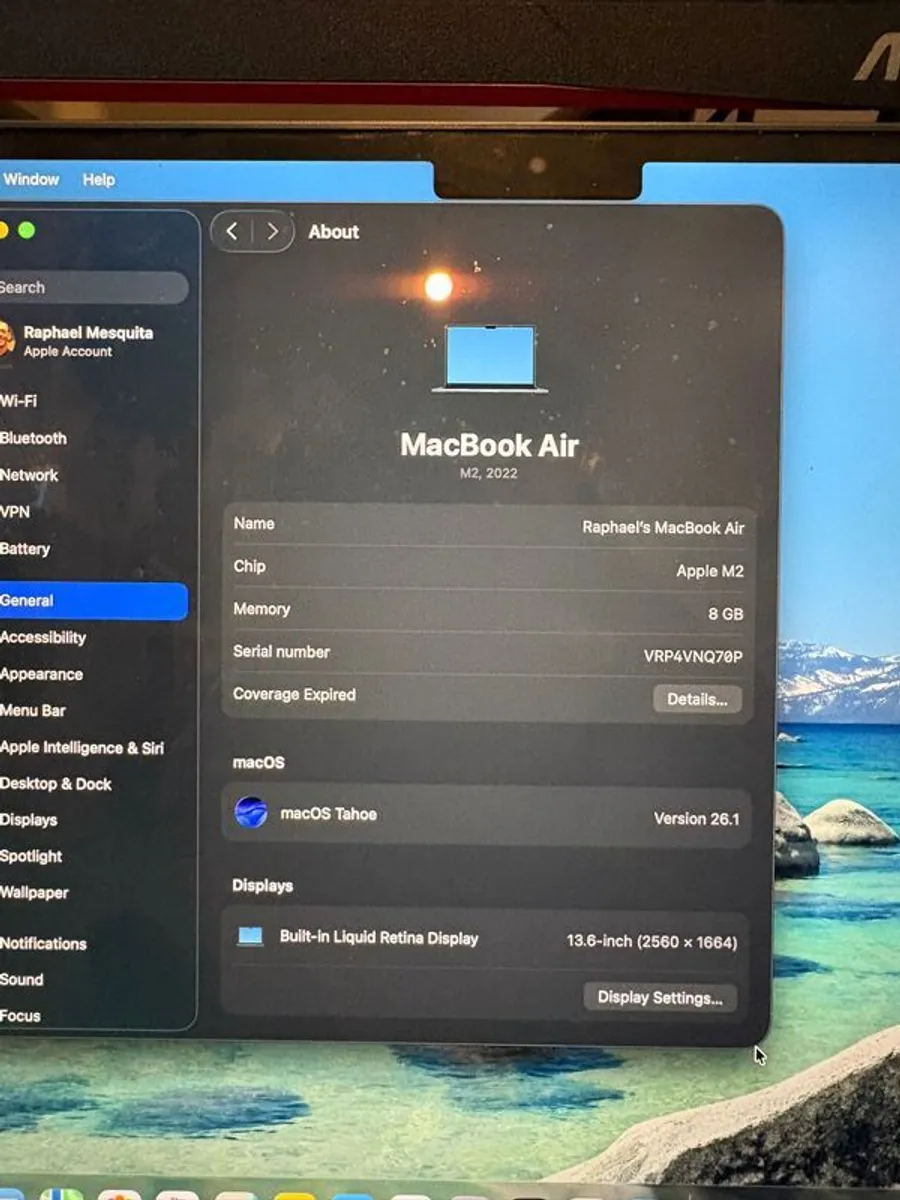 MacBook Air with M2 chip Midnight - Image 3