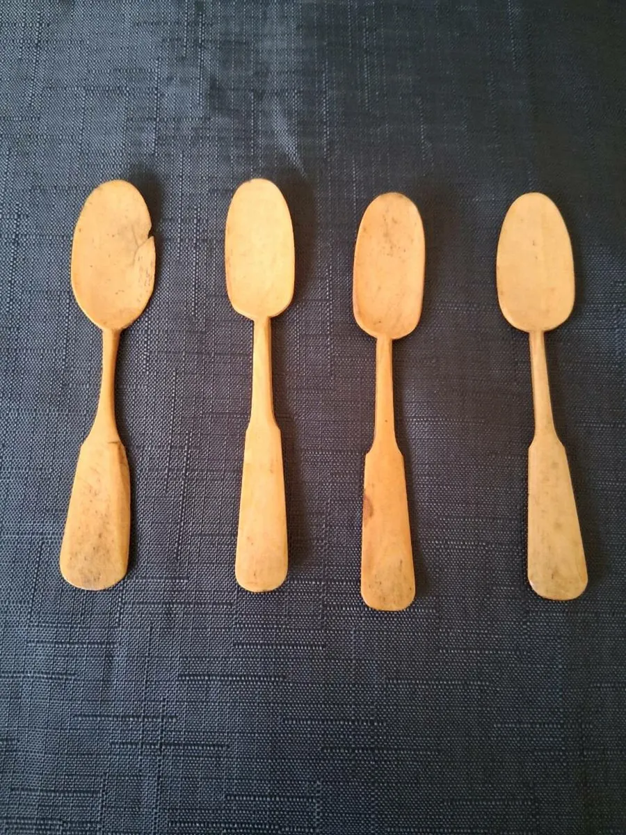 4 Bone Spoon's - Image 1