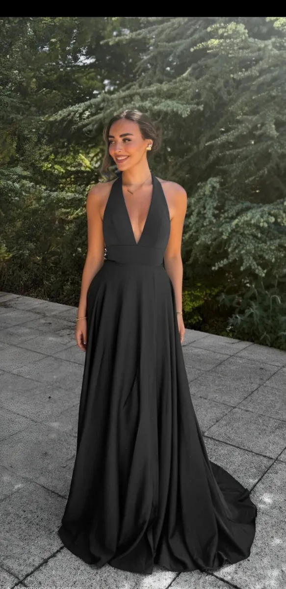 Stunning Black Gown size XS - Image 4