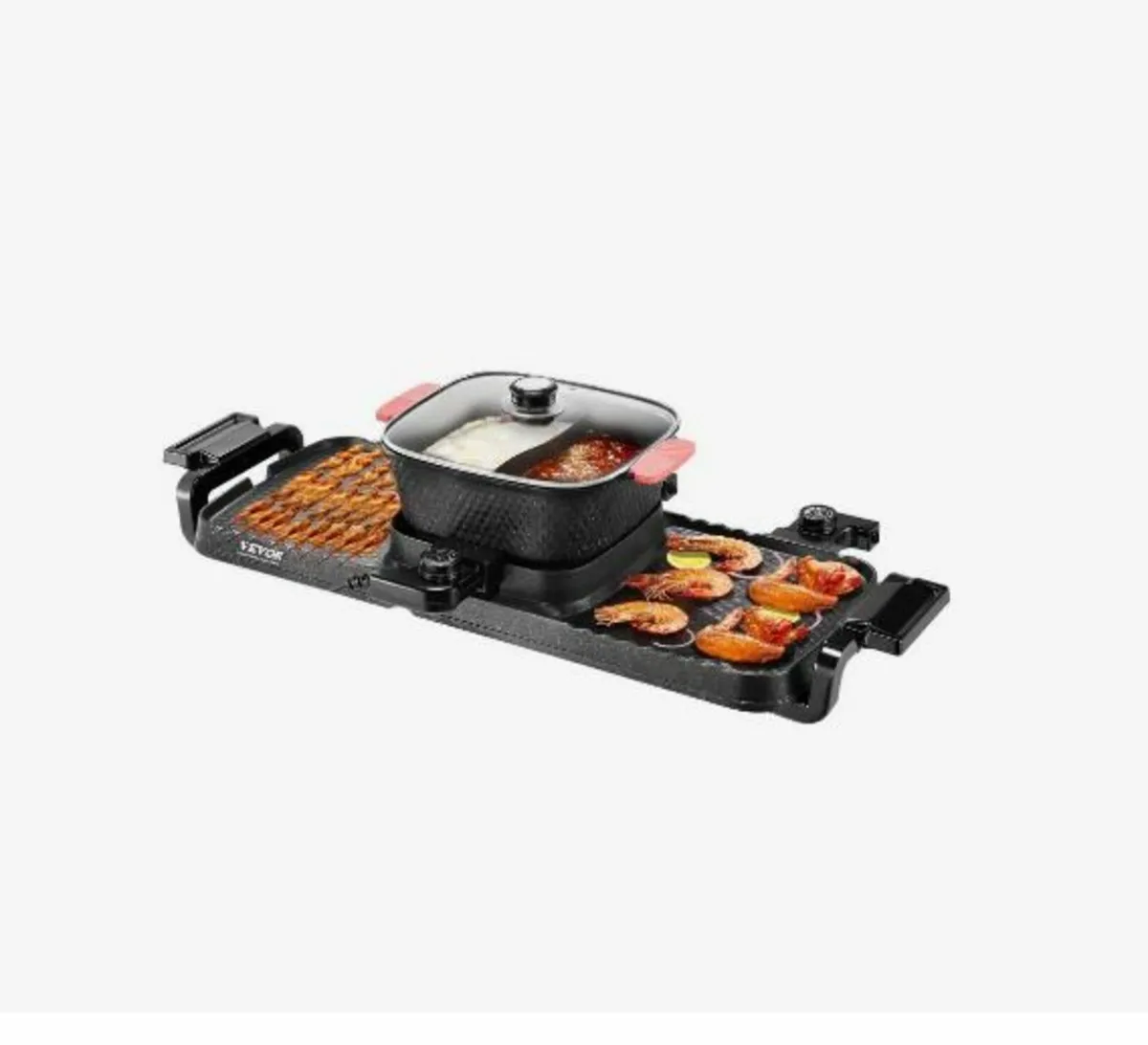 Hot Pot with Grill, 2300W 2-in-1 - Image 1