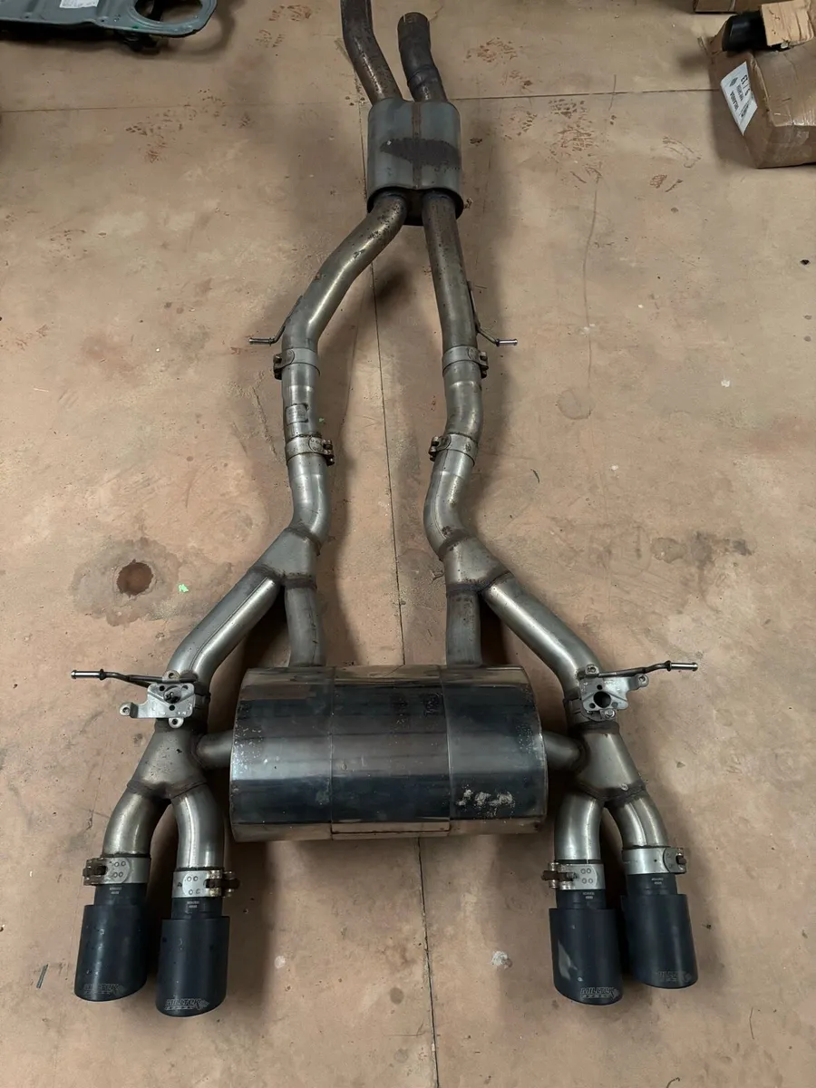 BMW M4 MILLTEK CAT BACK EXHAUST - Image 1