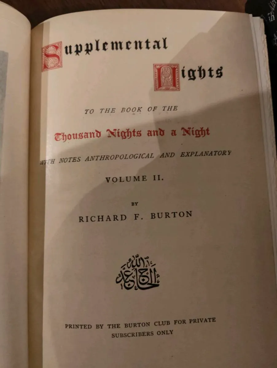 Richard F. Burton’s The Book of the Thousand Night - Image 3