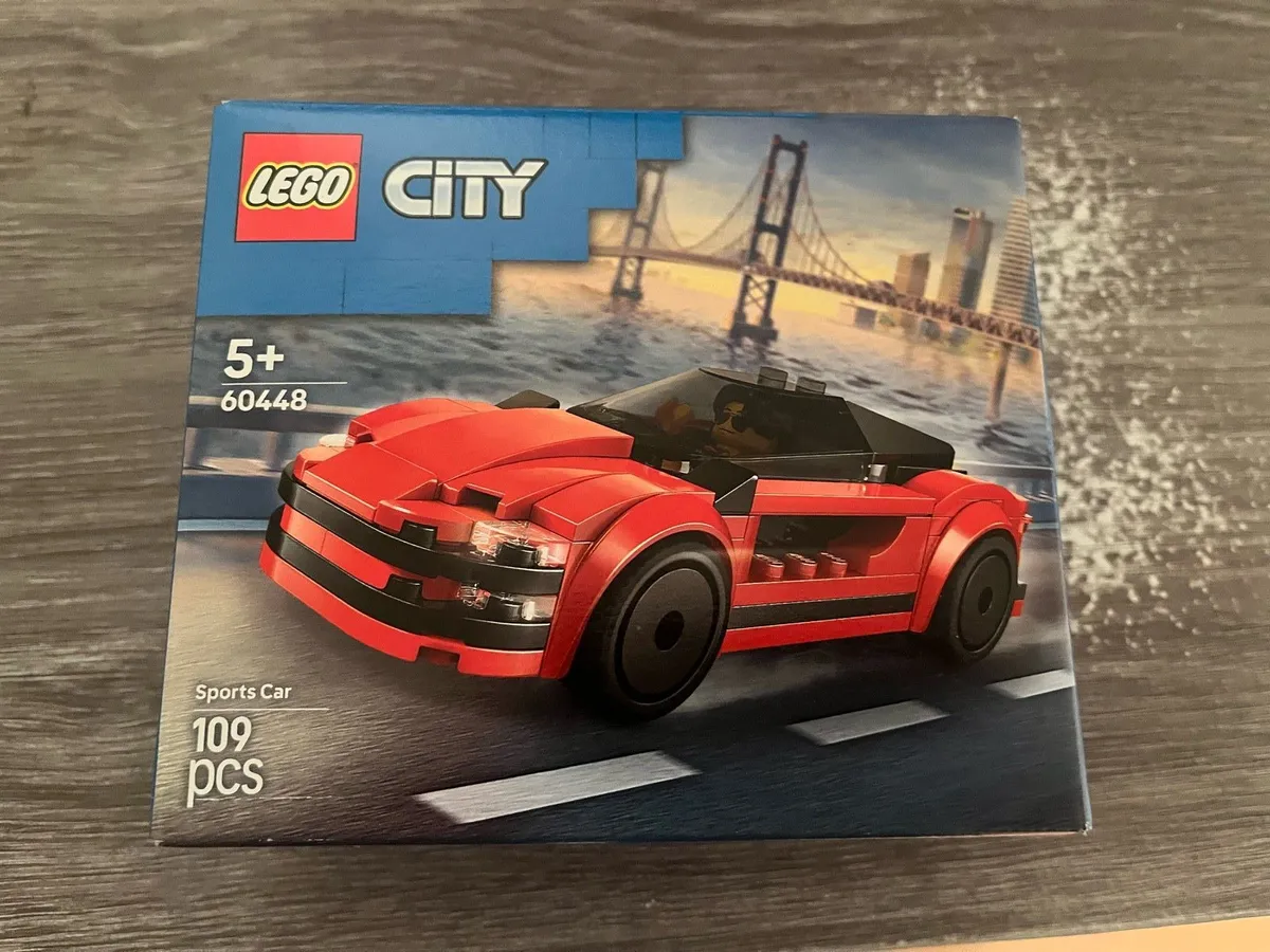Lego City Red Sports Car (60448) - Image 1