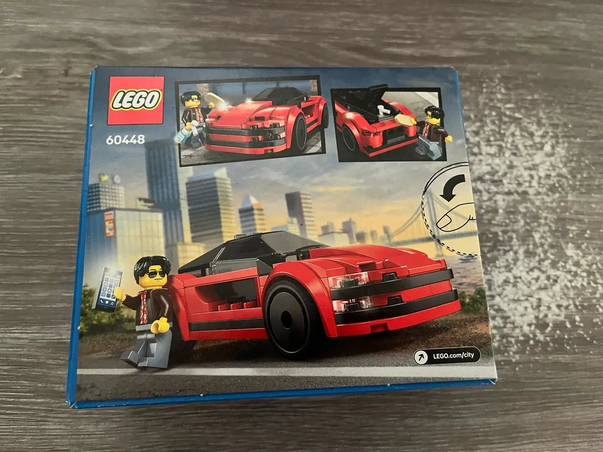 Lego City Red Sports Car (60448) - Image 2