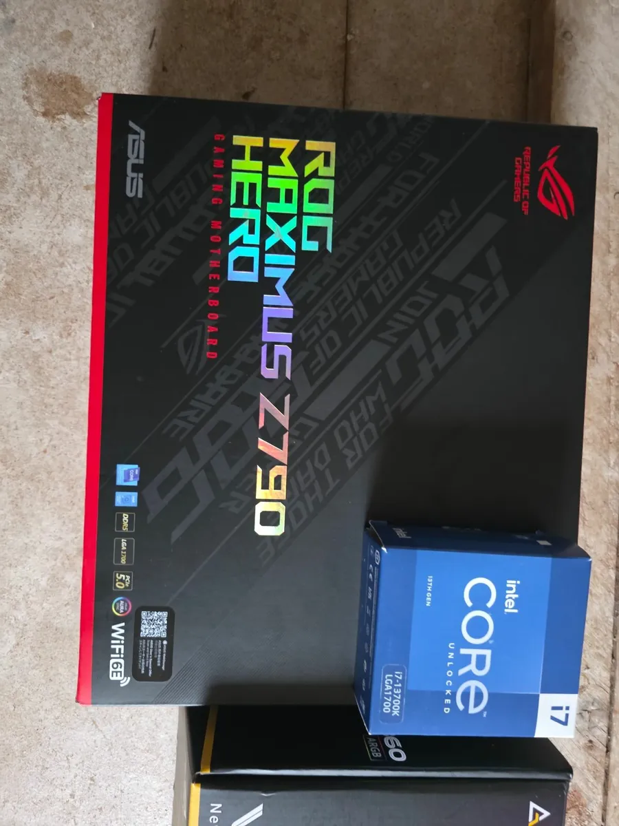 Asus z790 motherboard Intel core I7 13700K - Image 2