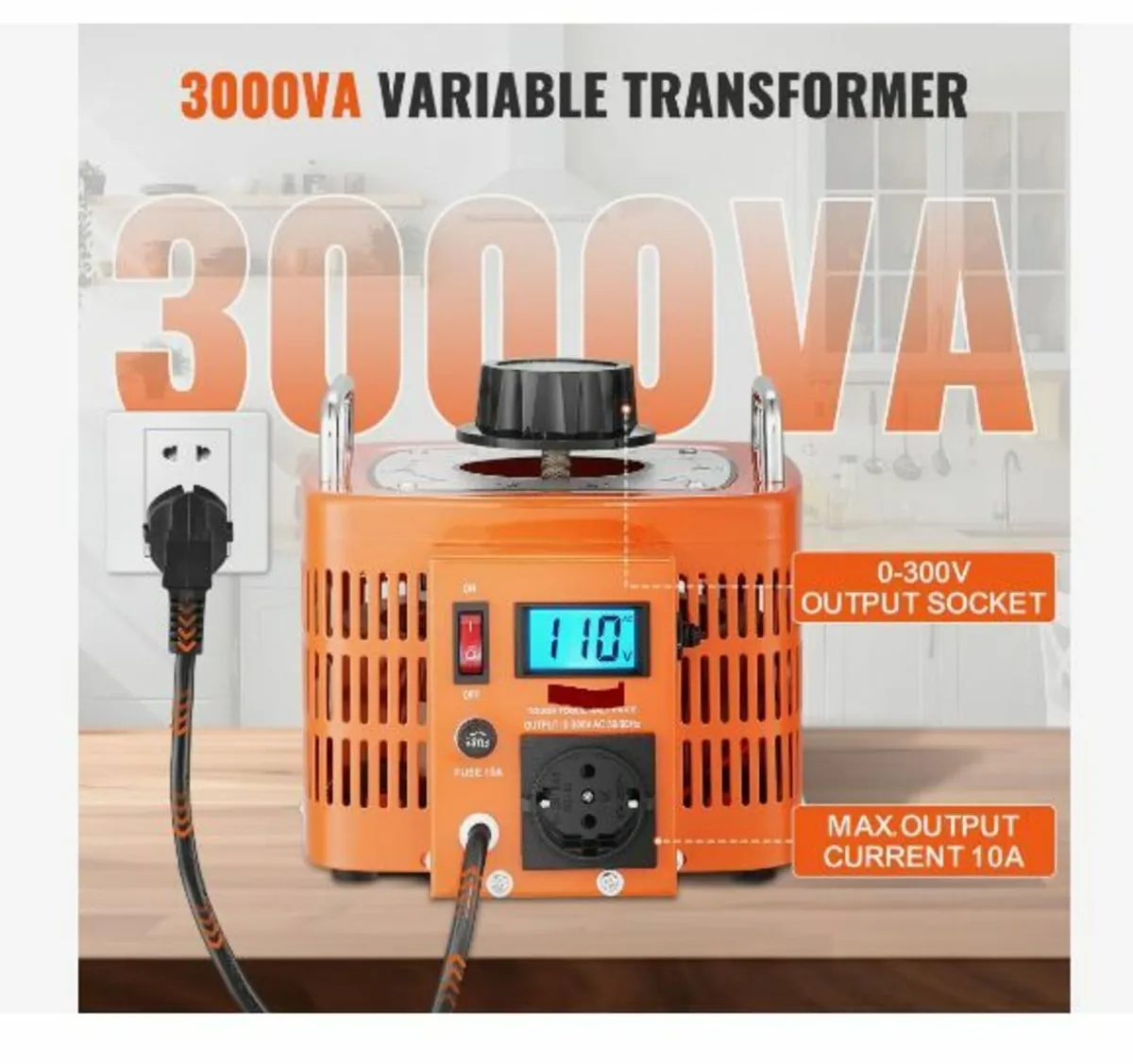 3000VA Auto Variable Voltage Transformer - Image 2