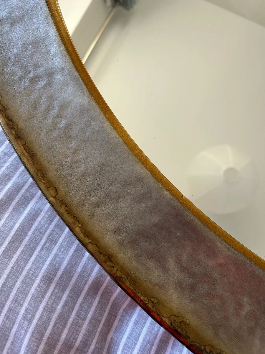 Large wall round mirror - Image 2