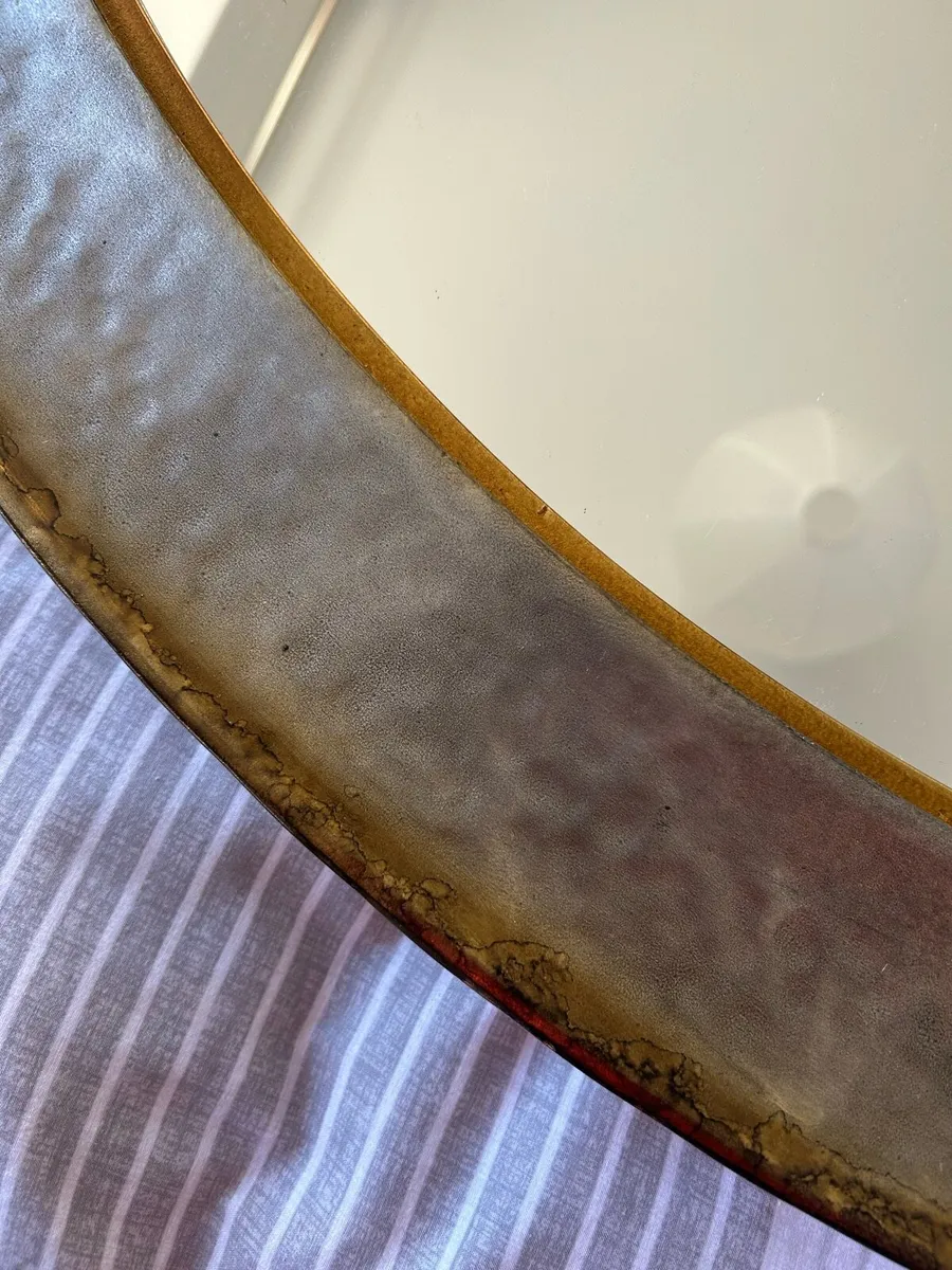 Large wall round mirror - Image 4