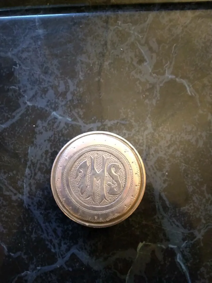 Irish Silver Container Price €190 - Image 1