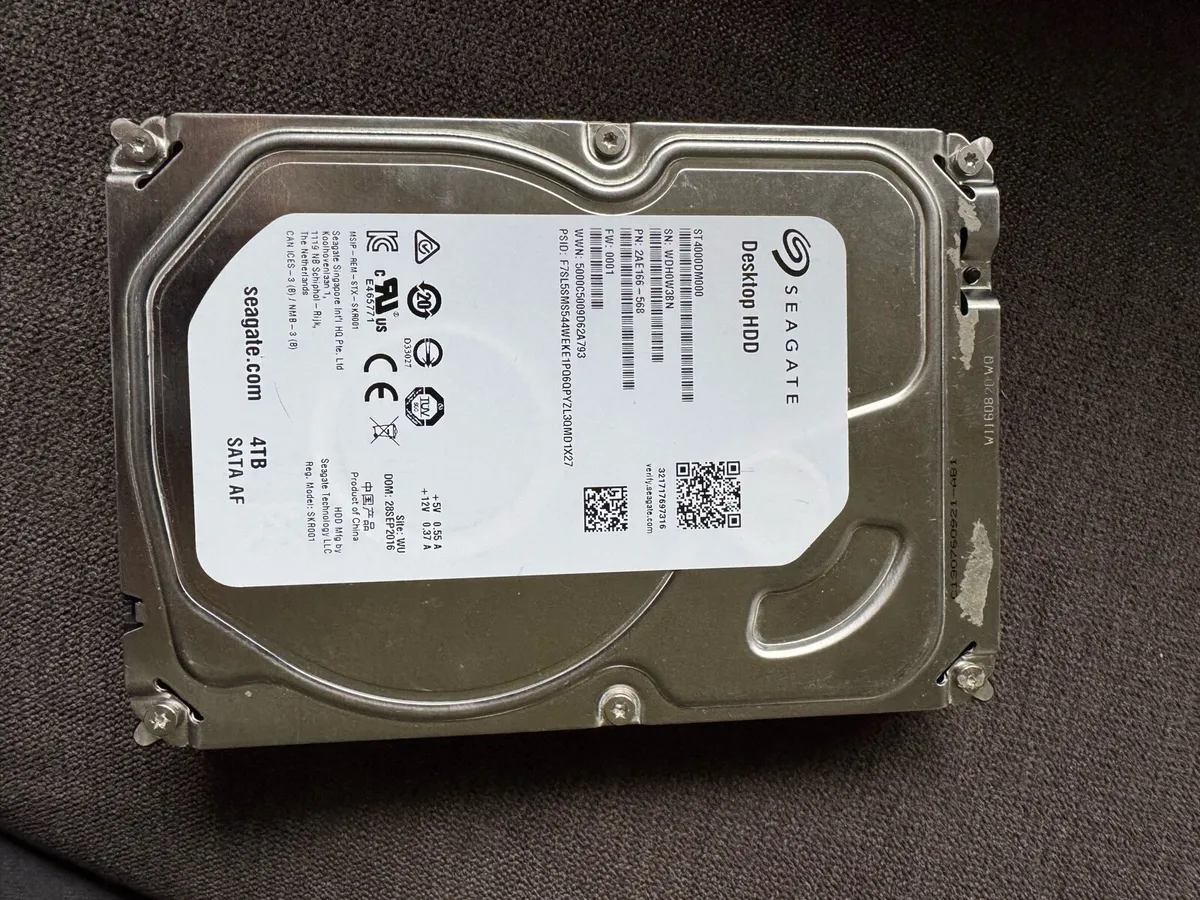 4Tb hdd - Image 1