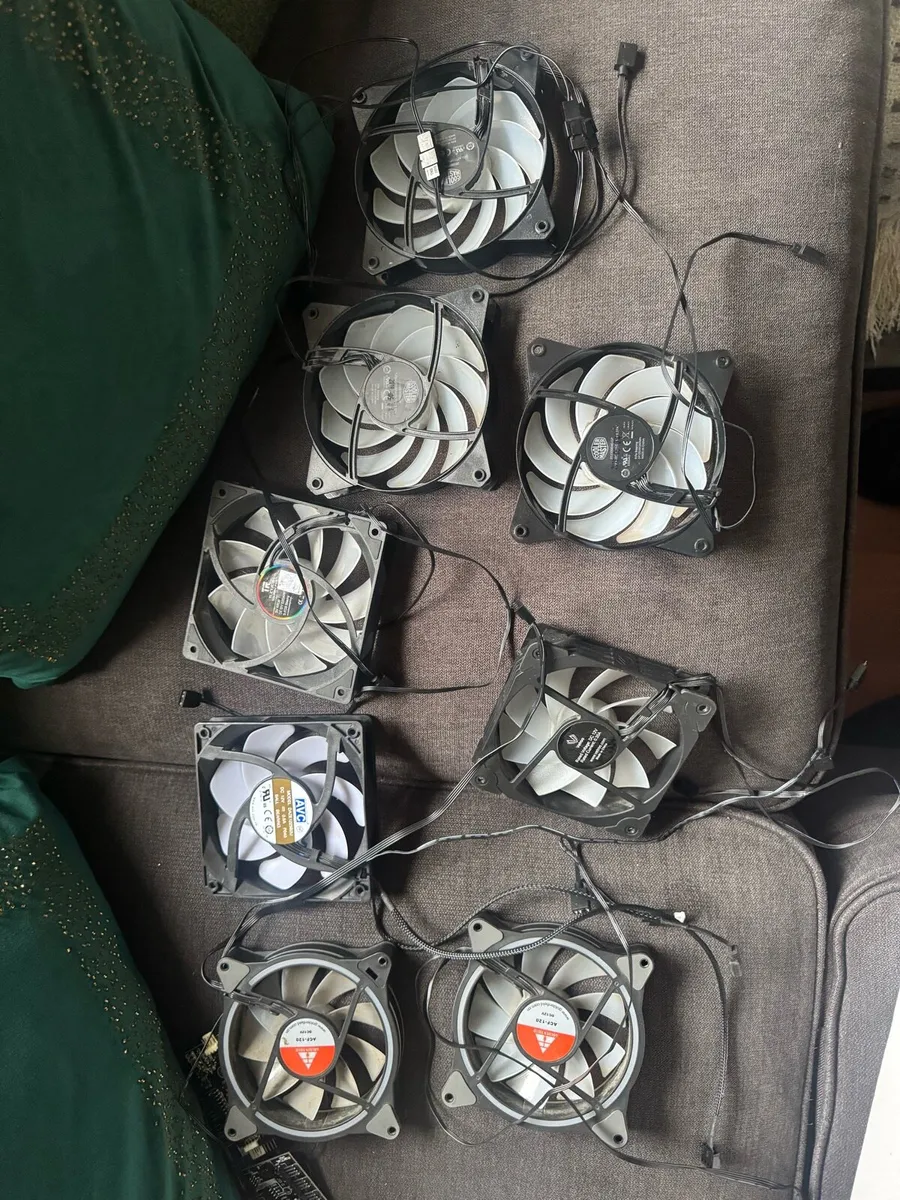 8 rgb fans - Image 2